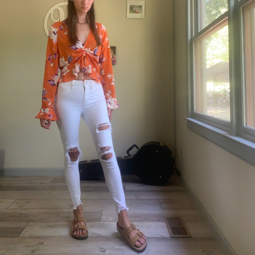 AMERICAN EAGLE White Jegging